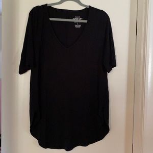 Torrid Super Soft knit black top